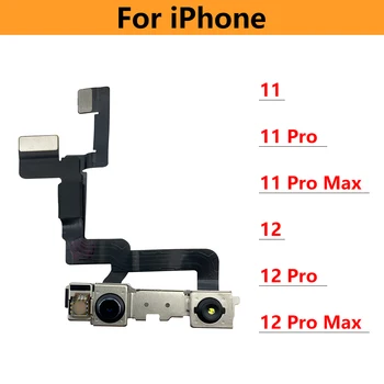 10 Buc Singură Cameră Frontală de Cablu Flex Pentru iPhone 11 12 Pro Max Confruntă Camera Senzor de Proximitate Cablu Flex Piese Imagine 0