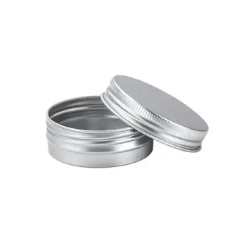 1000pcs 30g de aluminiu borcan, 30 de grame de metal crema borcan, 1 oz silver aluminiu, staniu, 30 g de metal container cosmetice SN364