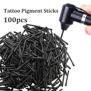 100buc pentru Microblading Tatuaj Cerneală Pigment Mixer Tatuaj se Amestecă Bastoane Tatuaj Cerneală Pigment Mixer de Amestecare Bastoane Tatuaj Pigment Bastoane