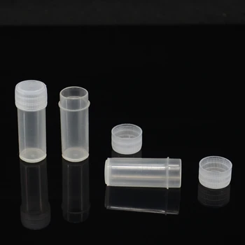 10buc 5ml 5g Plastic Eșantion Borcan Mic de Caz Flacoane Pilula Medicament Lichid Pulbere Capsulă de Stocare Containere de Ambalare Sticle
