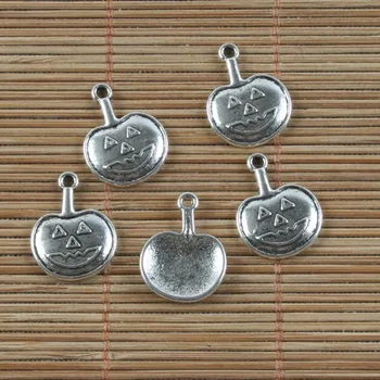 10buc argint Tibetan de culoare zambet de design fata de Farmecele h0194