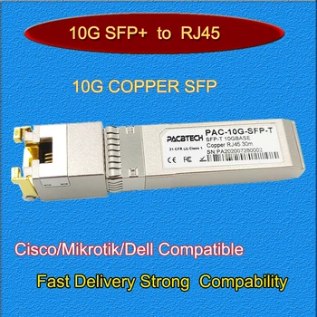 10G SFP+ pentru Cupru RJ45 Module 10gb SFP RJ45 Module SFP SFP+-T 10GBase-T Cupru SFP 30M Pentru Cisco, Mikrotik-ul TP-Link D-Link