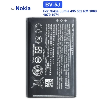 1560mAh BV-5J Acumulator de schimb pentru Microsoft Nokia Lumia 435 532 RM1069 1071 BV5J BV 5J Numărul de Urmărire