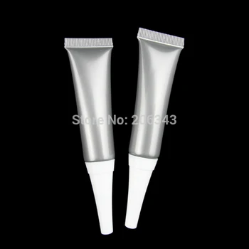 15ml grey tub moale cu capac alb pot fi folosite pentru crema de ochi sau handcream sau unt și, de asemenea, pentru medicina de ambalare