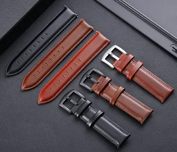 18mm 20mm înaltă calitate ceas curea maro negru watchbands curea din piele pentru Branduri de accesorii ceas brățară Brățară