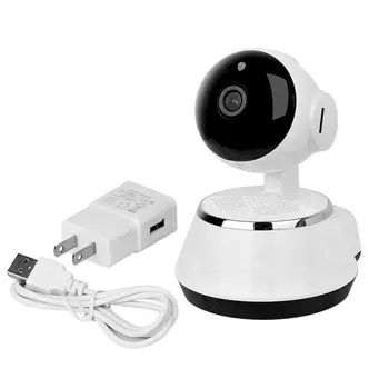 2017 Camera IP Wireless WIFI 720P CCTV de Securitate Acasă Cam Slot Micro SD Suport Microfon & P2P Gratuit APP Plastic ABS