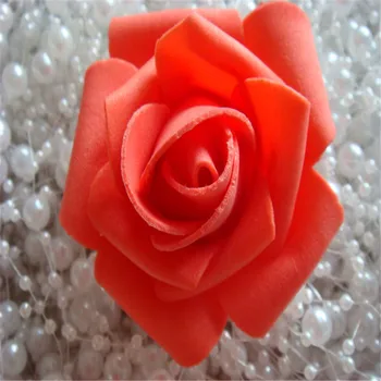 30pcs Mini Spuma PE Rose Flori Artificiale Pentru Masina de Nunta de Decorare DIY Pompom Coroană de flori Decorative ziua Îndrăgostiților, Flori False