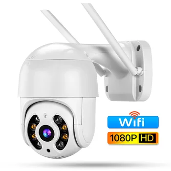 3MP Camera IP Wifi fără Fir în aer liber de Securitate CCTV aparat de Fotografiat AI Omului de Detectare Audio 1080P P2P RTSP 4X Zoom Digital Camera Wifi