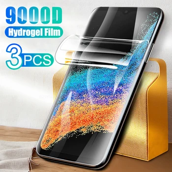 3PCS 999D Moale Hidrogel Sticlă de Protecție de Film Pentru Samsung Samsun Galaxy Xcover6 Pro 6.6 inch SM-G736U Ecran de Protecție Nu de Sticla