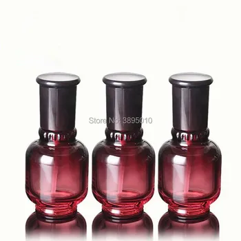 50ml vin roșu pahar sticla lotiune /crema de borcane /plug capac sticla cosmetice de ambalare container F288