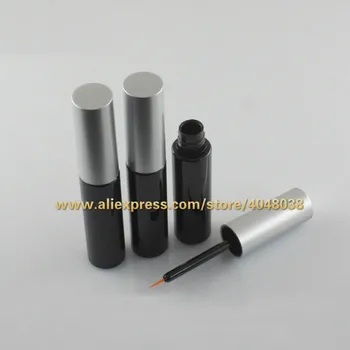 50pcs/lot 10ML de Înaltă Clasă Goală Cosmetice Dermatograf Tub, DIY din Plastic Negru Gene de Creștere Sticla Lichid, Adeziv Gene de Stocare