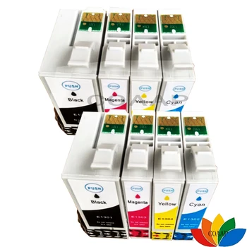 8 Compatibil cartușele de cerneală pentru Epson T1301BK T1302C T1303M T1304Y Workforce WF-3520DWF WF-3540DTWF WF-7525