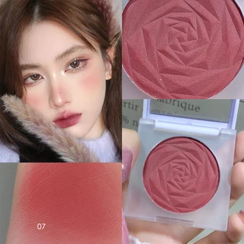 9Color Paleta Fard Mat Natural Conturului fetei Obraz Rose Albastru Lumina Micro-Glitter Rouge Machiaj Cosmetice coreene