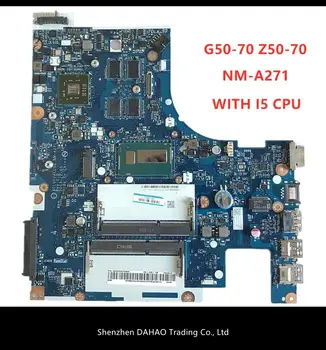 ACLU1/ACLU2 NM-A271 Rev1.0 Placa de baza pentru Lenovo Ideapad G50 G50-70 Z50-70 Placa de baza Laptop I5 CPU M5 R330 2GB GPU de Încercare pe Deplin