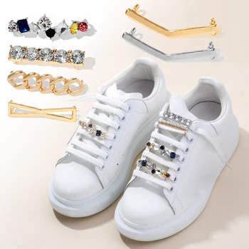 Adidasi Șireturile Decoratiuni Metalice Șiret Catarama Perla Pantofi Farmec Accesorii Pietre Strălucitoare Femei Șireturi Decorative