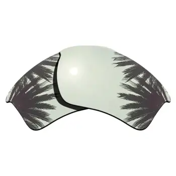 Argint Oglindă Polarizat Lentile de Înlocuire pentru o Jumătate de Sacou 2.0 XL ochelari de Soare Cadru 100% UVA si UVB Imagine 0