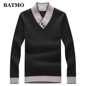 BATMO 2019 new sosire toamna de înaltă calitate pulover casual barbati,barbati pulovere ,plus-size M-8XL 9991
