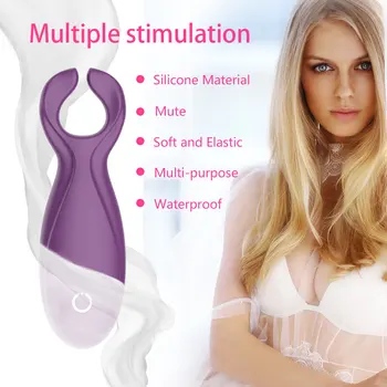 Biberon Clip Vibrator Joc Adult Sex Jucarie Inel de Masaj Vaginal Dilatator Erotica Sân Clitoris, punctul G stimulator Pentru Femei de sex Feminin