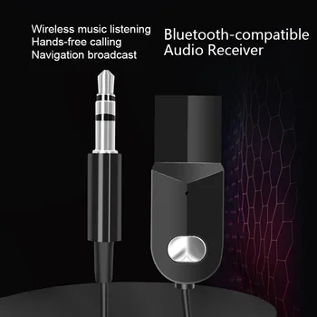 Bluetooth USB 5.0 Adaptor Auto Receptor Bluetooth Hands-Free Call de Navigare Wireless Receptor Audio Difuzor Sunet Stereo de Calitate