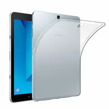 Caz Pentru Samsung Galaxy Tab a 8.0 2017 SM-T380 SM-T385 Acopere 360 de Protecție Complete TPU Moale Capacul Înapoi Slim Cazuri T380 T385