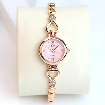 Ceasuri de Lux de moda Femei Cuarț Bratara Ceasuri Doamnelor Rochie Nou Ceas de mână a Crescut de Ceas de Aur Relogios feminino reloj mujer