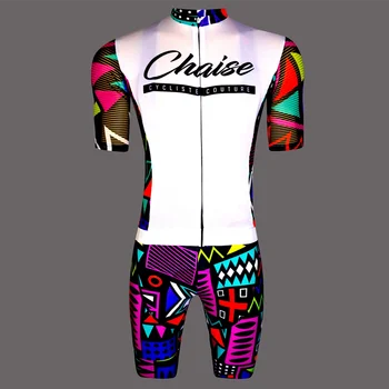 Ciclistă Couture 2021 Noi Chaise Bike Set de Vara pentru Bărbați Ciclism Jersey Bib Shorts 9D Pad Colorate, cu Maneci Scurte Costum Confortabil Imagine 0