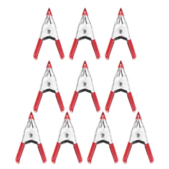 Clema cu arc 10buc 2 Inch Multifuncțional Foaie de Metal Cleme de Primăvară Cort Clip de tip a și de Suprafață Galvanizat pentru Acasa sau Birou
