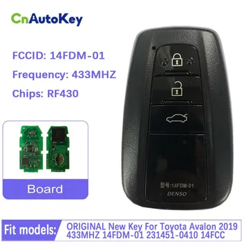 CN007185 Original sistemului de acces fără cheie de la Distanță Inteligent Auto Auto Cheie ContrFor Toyota Avalon 2019 cu 433Mhz 14FDM-01 231451-0410 3 Butoane