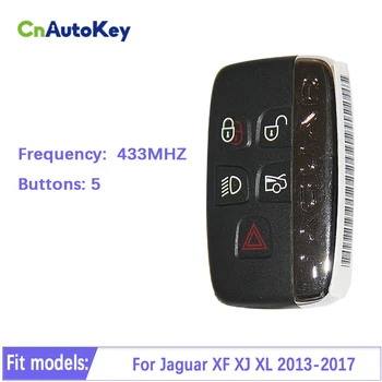 CN025002 Inteligent de la Distanță Telecomanda 5 butoane 433mhz cu ID49 CHIP pentru Jaguar XF XJ XL 2013-2017