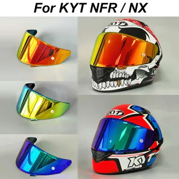 Coif cu Vizieră de Lentile se Potrivesc pentru KYT NFR Cască de Motocicletă Accesorii Parbriz Anti-UV KYT NX NXR Viseira Capacete De Moto