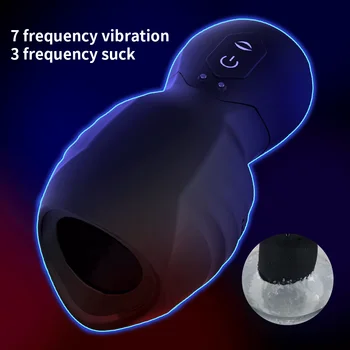De Sex Masculin Automată Glandul Penisului Antrenament Masturbare Cu Vibrator Penetrare Suge Laba Erotic Pentru Adulti Jucarii Vibratoare Jucarii Sexuale Pentru Barbati