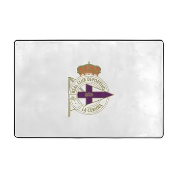 Deportivo La Coruna Logo-Ul Preș Covor Mat Covor Din Poliester Non-Alunecare Podea Decor Baie Bucatarie Living 60*90 Imagine 0
