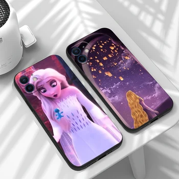 Disney Frozen Funda Telefon Caz Pentru iPhone 11 13 12 Pro Max 12 13 Mini X XR XS MAX SE 2020 7 8 6s Plus Celular Înveliș rezistent la Șocuri