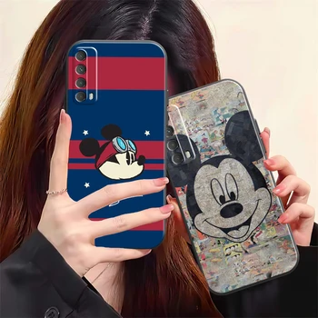 Disney Mickey Mouse Cazul în care Telefonul Pentru Huawei Honor 7A 7X 8 8X 8C 9 V9 9A 9X 9 Lite 9X Lite Funda Carcasa Spate Silicon Lichid