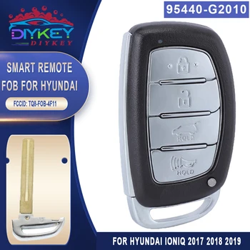 DIYKEY P/N: 95440-G2010 434MHz Keyless Go Inteligent de la Distanță Cheie Auto pentru Hyundai Ioniq 2017 2018 2019 Fob 4 Buton FCC ID:TQ8-FOB-4F11