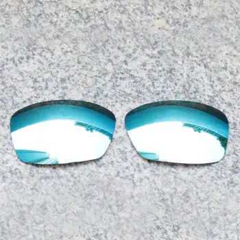 E. O. S Polarizate Îmbunătățită Lentile de Înlocuire pentru Oakley Hijinx ochelari de Soare - Albastru de Gheață Polarizati Oglinda