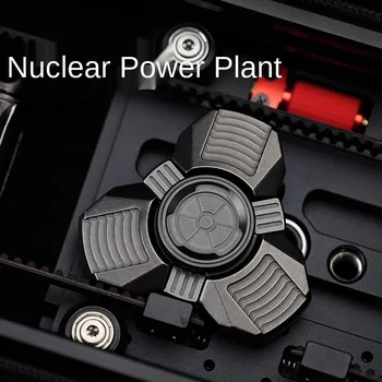 EDC centralei Nucleare Degetului Gyro Sol Deșeuri Tehnologia Trei-Frunza Adult de Metal de Reducere a Presiunii Jucărie