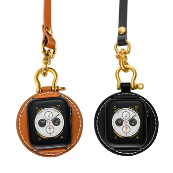 Formulat Vintage din Piele Ceas de Buzunar Cu turela curea Watchbands Reloj Accesorii Ceas pentru iWatch 1/2/3/4/5 Dropshipping