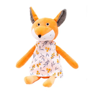 Frumos Huggable Nou 1 buc 38cm Minunat Umplute Animale de Pădure Jucărie de Pluș Raton Fox Mouse-Cerb Broasca de Animale pentru Copii Cadouri