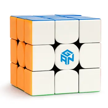 Gans 354 M stickerless puzzle Magnetic viteză magic cube 3x3 Viteza cub GAN 354 M 3x3x3 Magnetice Viteza de cub Imagine 0