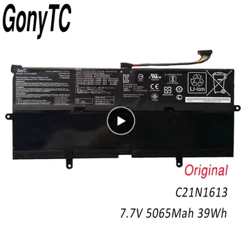 GONYTC Reale C21N1613 Bateriei Pentru Asus Chromebook Flip C302C C302CA C302CA-1A C302CA-GU017 Serie 7.7 V 39Wh Original
