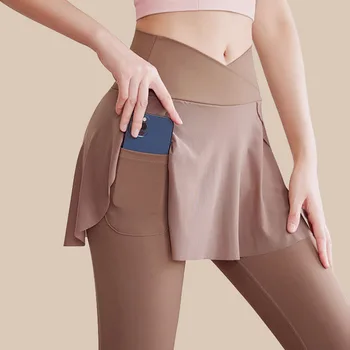 Gymclick Pantaloni de Yoga fără Sudură de Sport Colanti Femei Jambiere Strans Sport, Jambiere de Fitness pentru Femei Cămăși. rochie de balet