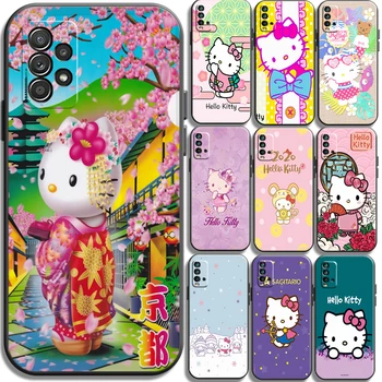 Hello Kitty Drăguț Cazuri de Telefon Pentru Xiaomi Redmi Nota 9 Pro 10 10 10 Pro POCO F3 GT X3 M3 GT Pro X3 NFC Moale TPU Carcasa Funda Imagine 0