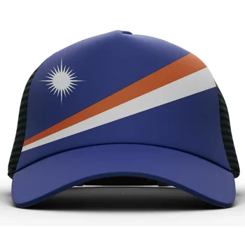 Insulele Marshall Tineret Diy Gratuit Personalizat Numele Numărul Mhl Pălărie Națiune Steagul Țării Respirant Mh Imprimare Foto De Baseball Capac