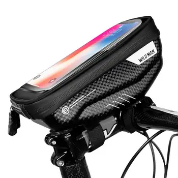 Kuulee Biciclete Hardshell Fața Fascicul Ecran Tactil Sac De Telefon Mobil Rezistent La Apă Sac