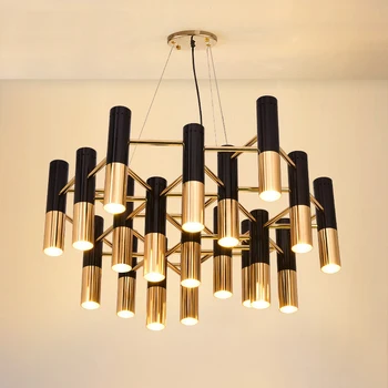 Led-uri moderne Nordic living pandantiv lampă minimalist personalitate de Iluminat de Arta Iluminat Bedroom Villa Restaurant pandantiv lumina