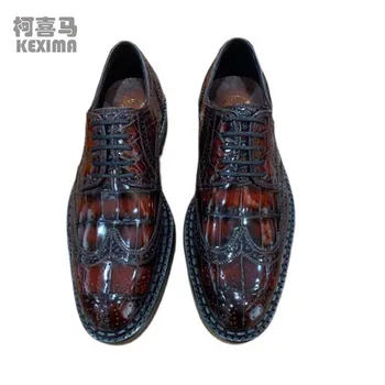 leimanxiniu crocodil de nil barbati pantofi rochie de sex masculin formale pantofi pentru bărbați pantofi din piele de crocodil de sex masculin crocodil de nil pantofi din piele pentru bărbați