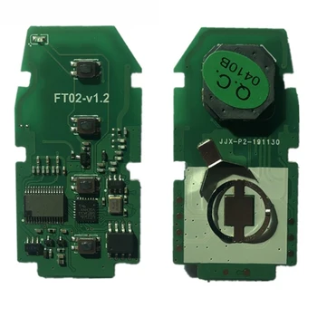 Lonsdor 4 Buton Toyota Smart Key PCB Bord Înlocuire PN Numărul FT02-0410B Frecvență 312 MHz CERE A9 Cip Imagine 0