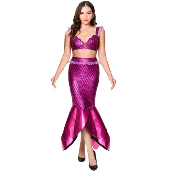M-XXL Xibeimeng Sirena Costum de Scena Cosplay Femei Rochie de Seara costume de halloween pentru femei little mermaid cosplay
