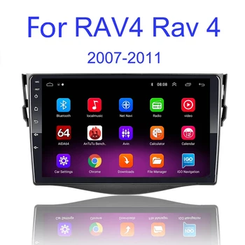 Masina Android 11 Navigare GPS Player Pentru Toyota RAV4 Rav 4 2007 2008 2010 2011 Auto 2DIN Radio Stereo Multimedia Autoradio